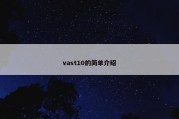 vast10的简单介绍