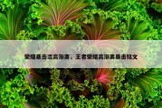 荣耀暴击流高渐离，王者荣耀高渐离暴击铭文