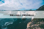 苹果5se升级11，苹果五升级ios11