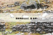 我世界邸1122？ 我 世界？