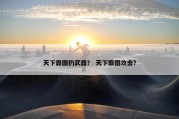 天下霸图扔武器？ 天下霸图攻击？