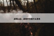 战场suiji，战场岁月是什么意思