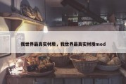我世界最真实材质，我世界最真实材质mod