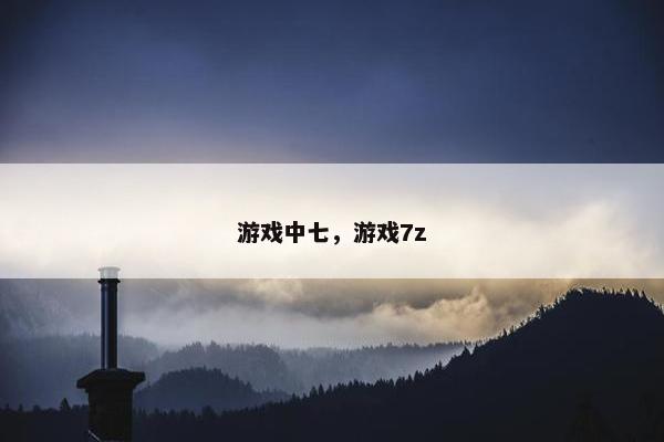 游戏中七，游戏7z