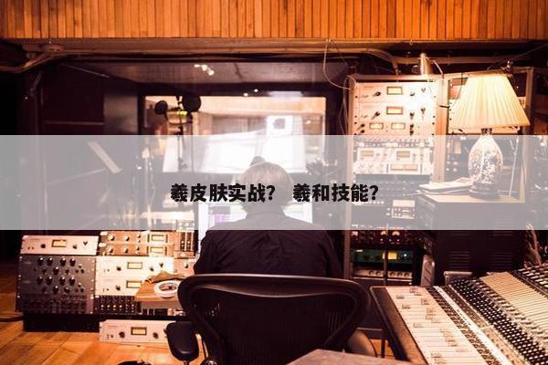 羲皮肤实战？ 羲和技能？