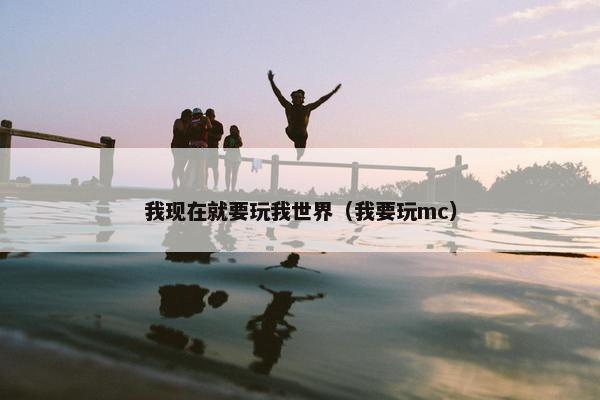我现在就要玩我世界（我要玩mc）