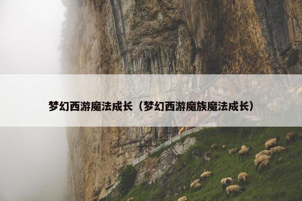 梦幻西游魔法成长（梦幻西游魔族魔法成长）