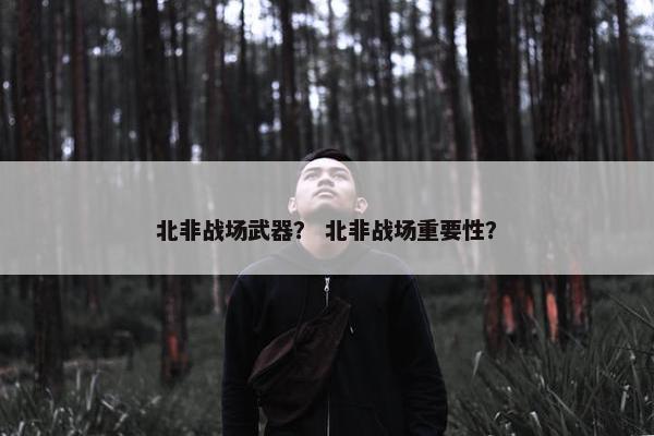 北非战场武器？ 北非战场重要性？