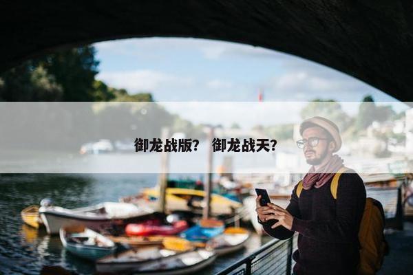 御龙战版？ 御龙战天？