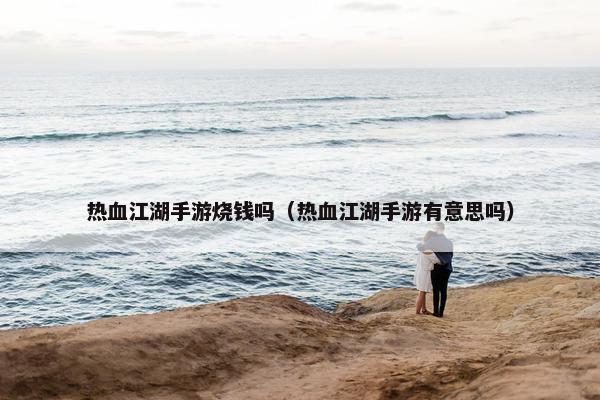 热血江湖手游烧钱吗（热血江湖手游有意思吗）