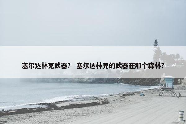 塞尔达林克武器？ 塞尔达林克的武器在那个森林？