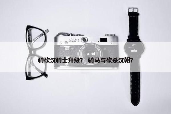 骑砍汉骑士升级？ 骑马与砍杀汉朝？