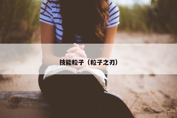 技能粒子（粒子之刃）