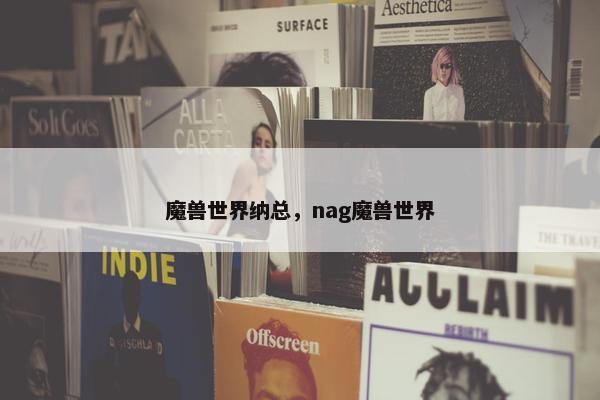 魔兽世界纳总，nag魔兽世界