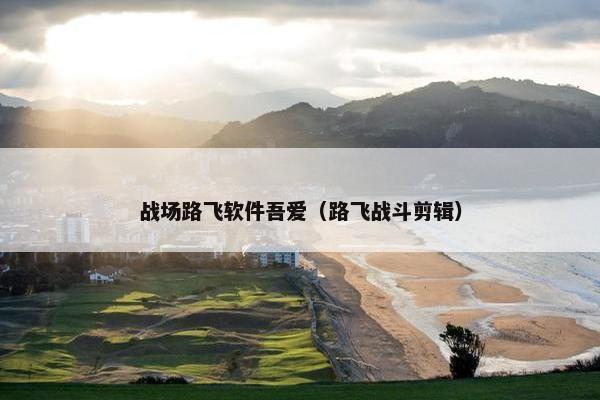 战场路飞软件吾爱（路飞战斗剪辑）