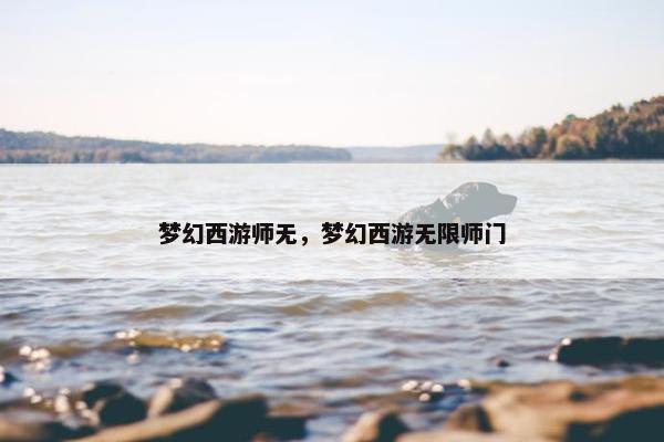 梦幻西游师无，梦幻西游无限师门