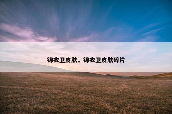 锦衣卫皮肤，锦衣卫皮肤碎片