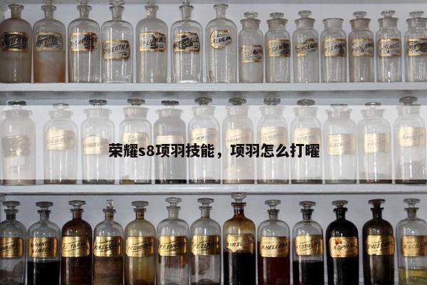 荣耀s8项羽技能，项羽怎么打曜