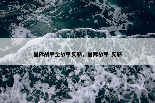 星际战甲全战甲皮肤，星际战甲 皮肤