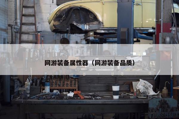 网游装备属性器（网游装备品质）