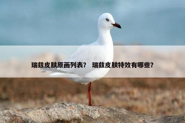 瑞兹皮肤原画列表？ 瑞兹皮肤特效有哪些？