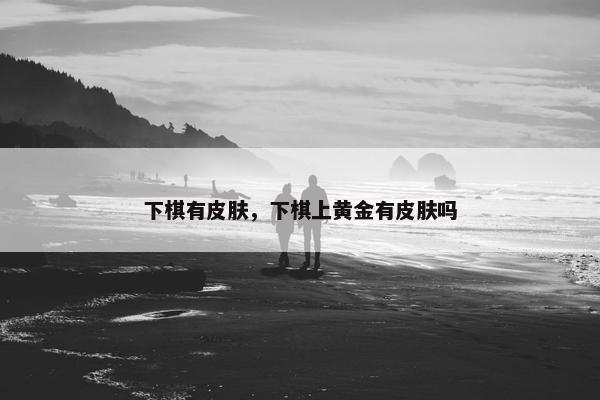 下棋有皮肤，下棋上黄金有皮肤吗
