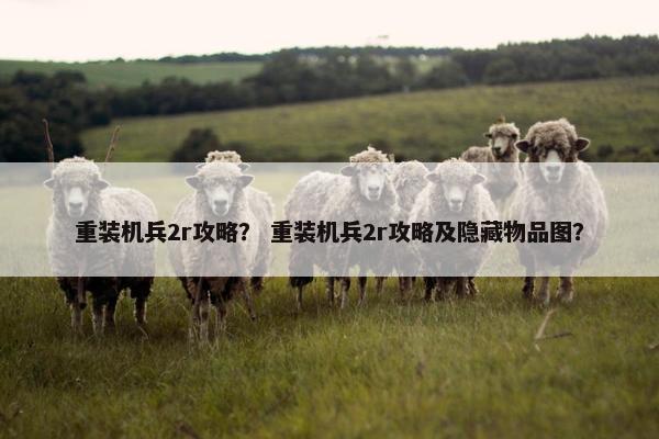 重装机兵2r攻略？ 重装机兵2r攻略及隐藏物品图？