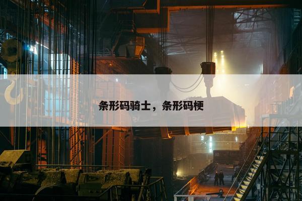 条形码骑士，条形码梗