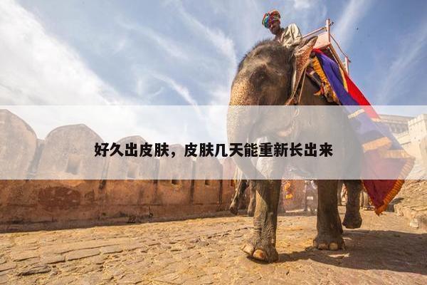 好久出皮肤，皮肤几天能重新长出来