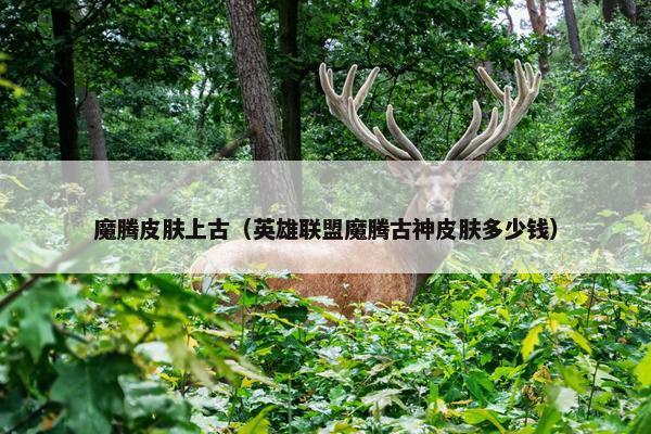 魔腾皮肤上古（英雄联盟魔腾古神皮肤多少钱）