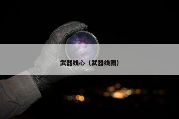 武器线心（武器线圈）