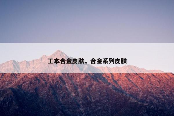工本合金皮肤，合金系列皮肤