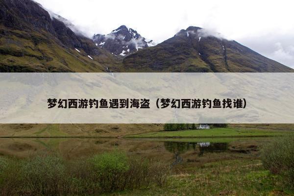 梦幻西游钓鱼遇到海盗（梦幻西游钓鱼找谁）