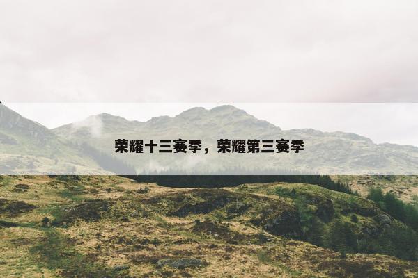 荣耀十三赛季，荣耀第三赛季