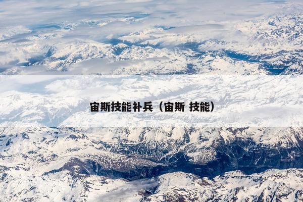 宙斯技能补兵（宙斯 技能）