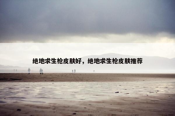 绝地求生枪皮肤好，绝地求生枪皮肤推荐