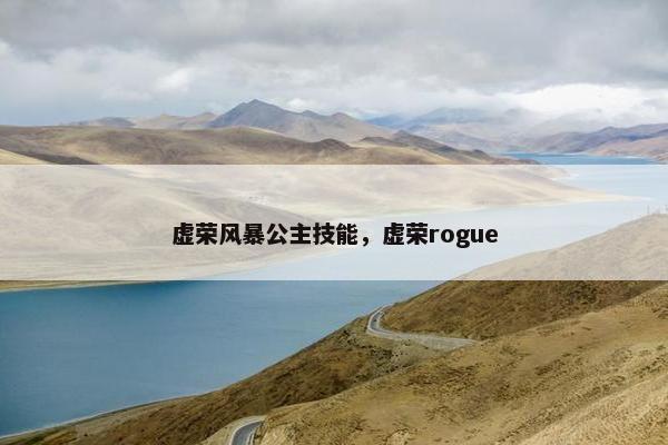 虚荣风暴公主技能，虚荣rogue