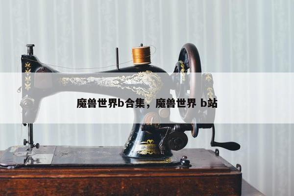 魔兽世界b合集，魔兽世界 b站