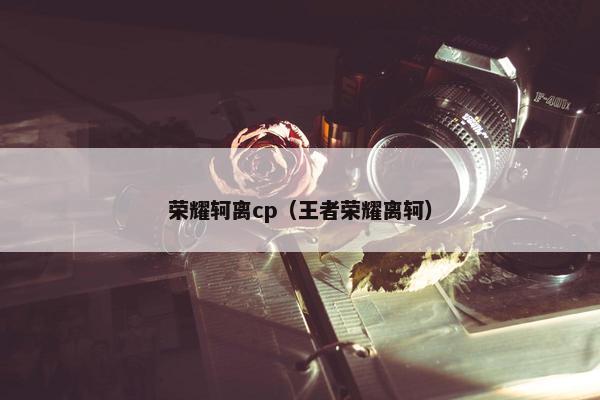 荣耀轲离cp（王者荣耀离轲）