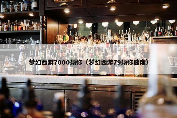 梦幻西游7000须弥（梦幻西游79须弥速度）