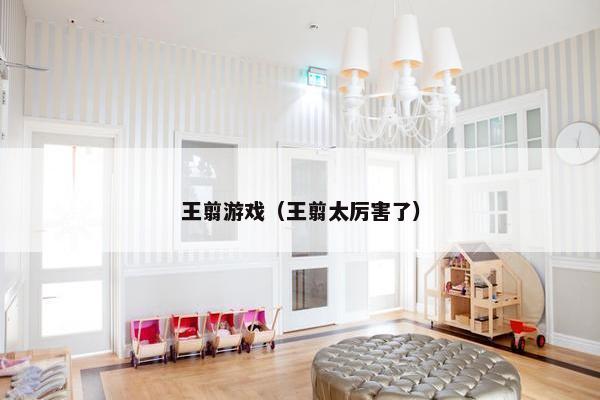 王翦游戏（王翦太厉害了）