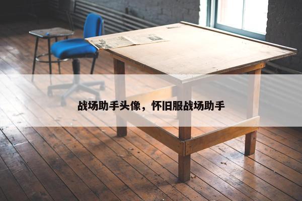 战场助手头像，怀旧服战场助手