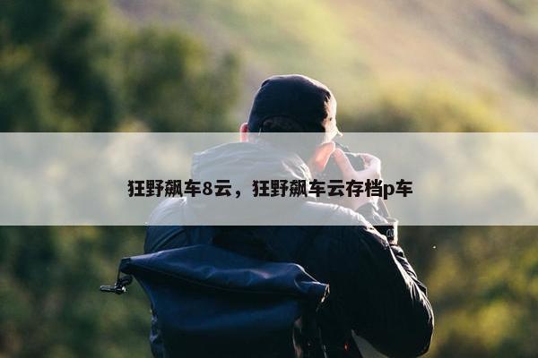 狂野飙车8云，狂野飙车云存档p车