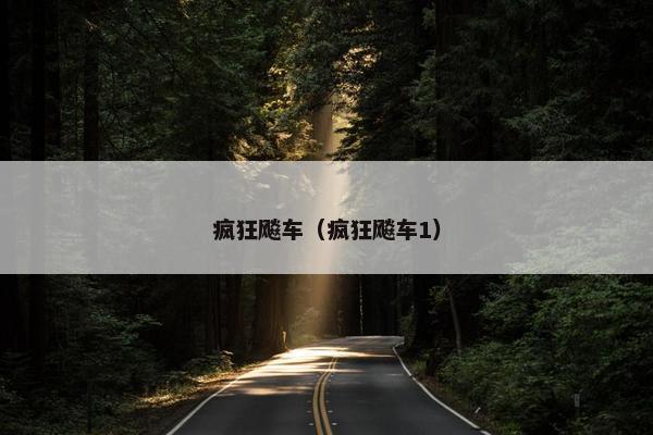 疯狂飚车（疯狂飚车1）