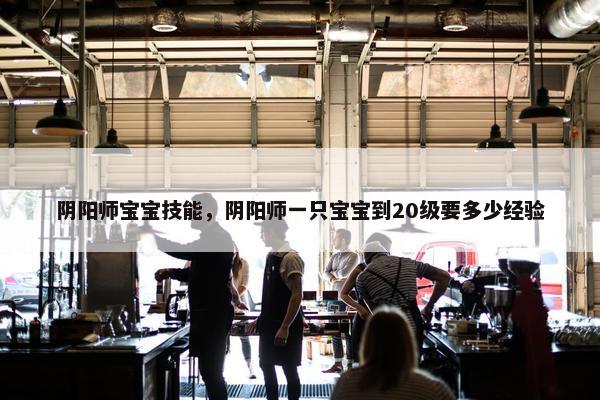 阴阳师宝宝技能，阴阳师一只宝宝到20级要多少经验